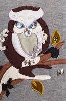 Thumbnail for your product : Dolce & Gabbana Owl Appliqué Cashmere & Silk Sweater