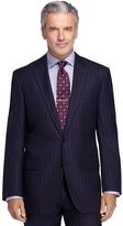 Thumbnail for your product : Brooks Brothers Madison Fit Golden Fleece® Saxxon® Wool Wide Stripe Suit