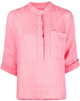 Thumbnail for your product : 120% Lino Three-Quarter Length Sleeve Shirt