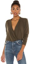 Thumbnail for your product : Bobi Cosmo Jersey Surplice Top