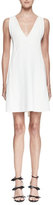 Thumbnail for your product : Chloé Sleeveless Tie-Back Mini Dress, White
