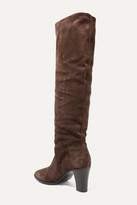 Thumbnail for your product : Vince Casper Suede Knee Boots - Brown