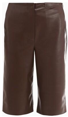Nanushka Knee-Length Slim-Cut Bermuda Shorts