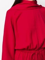 Thumbnail for your product : Valentino Scarf Detail Midi Dress