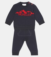 Thumbnail for your product : Moncler Enfant Baby stretch-cotton tracksuit