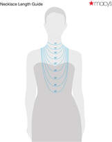Thumbnail for your product : Betsey Johnson Gold-Tone Black Ribbon Multi-Charm Heart Pendant Necklace