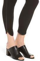 Thumbnail for your product : Ming Wang Faux Leather Trim Leggings