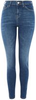 Thumbnail for your product : Topshop Moto indigo cain jeans
