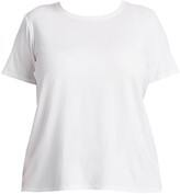 Thumbnail for your product : Eileen Fisher, Plus Size Short-Sleeve Cotton Tee