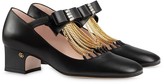 Thumbnail for your product : Gucci chain-trimmed Mary-Jane pumps