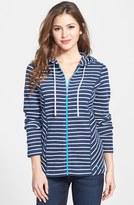Thumbnail for your product : Tommy Bahama 'Aruba' Stripe Front Zip Hoodie