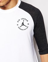 Thumbnail for your product : Nike Jordan Baseball T-Shirt With Raglan Sleeves