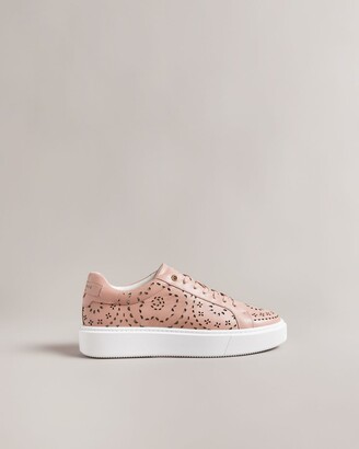 New TED BAKER Gielli Rose Gold Sneakers Women's All Year Around Lace Up  Shoes | Rose gold sneakers, Lace up shoes, Womens sneakers