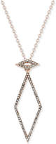 Thumbnail for your product : INC International Concepts Rose Gold-Tone Geometric Pavé Crystal Necklace, Created for Macy's