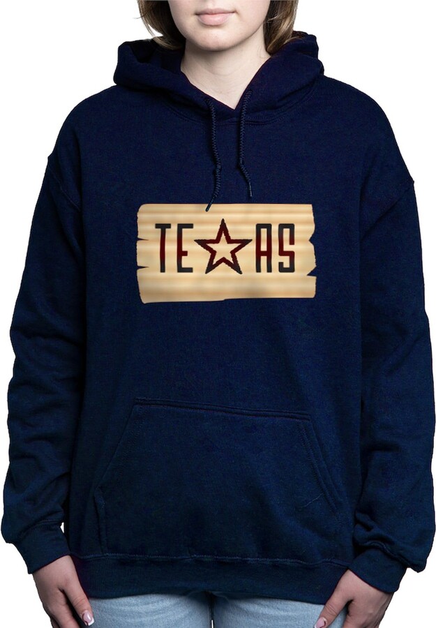 CafePress Texas Brand Sweatshirt Women's Dark Pullover Hoodie Sweatshirt Black