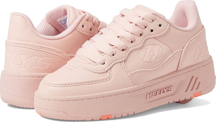 Heelys Rezerve Low (Little Kid/Big Kid/Adult) Girl's Shoes Soft Pink/Pink Confetti : 6 Big Kid (Women's 7) M, Synthetic