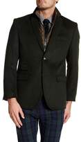 Thumbnail for your product : Enzo Carlo Removable Collar Coat