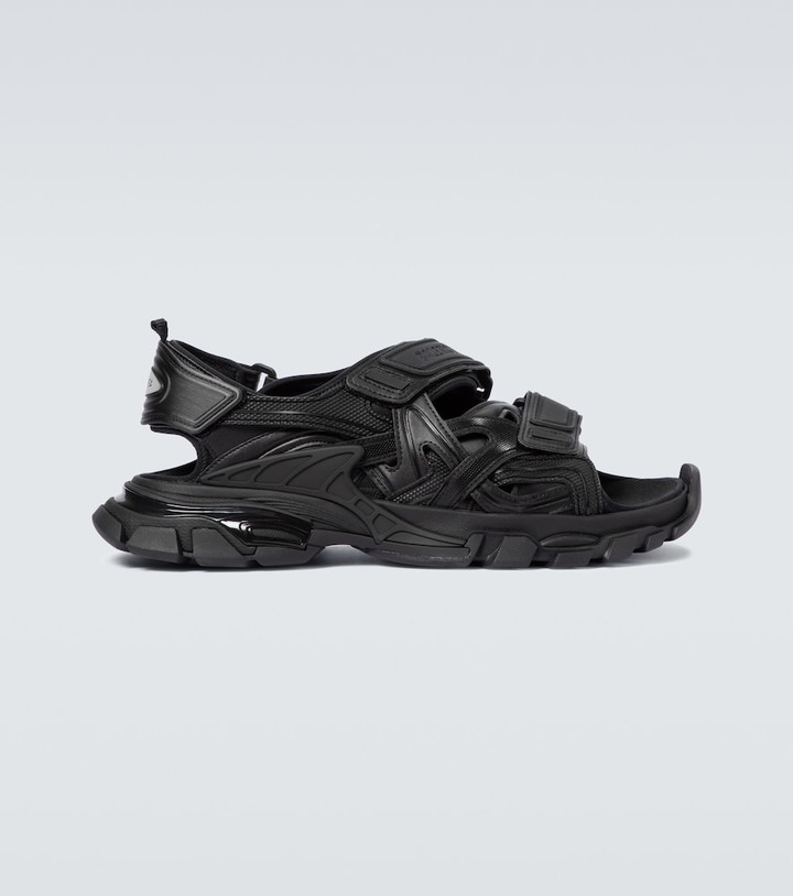 Balenciaga Track strapped sandals - ShopStyle