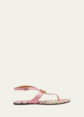 Gucci sandals | Leather thong sandals, Gucci shoes, Leather