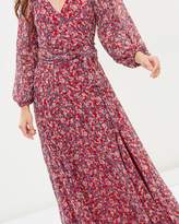 Thumbnail for your product : Nicholas Blossom Long Sleeve Wrap Dress