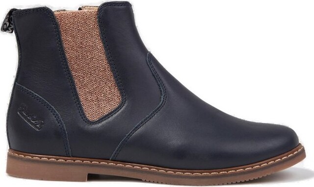 Pom D'Api Logo Embossed Ankle Boots