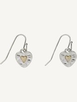 Thumbnail for your product : Fat Face Two Finish Heart Drop Earring