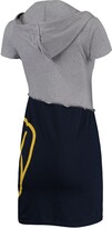 Thumbnail for your product : Women's Refried Apparel Heathered Gray/Navy Milwaukee Brewers Hoodie Dress
