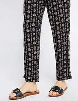 Thumbnail for your product : Marks and Spencer Printed Tapered Leg Trousers