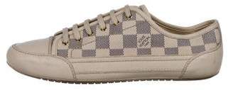 Louis Vuitton Damier Leather Sneakers