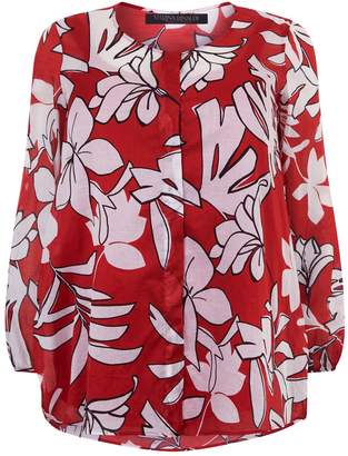 Marina Rinaldi Floral Cotton Shirt