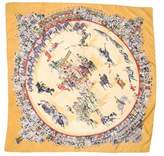 Thumbnail for your product : Hermes Cirque Molier Silk Scarf