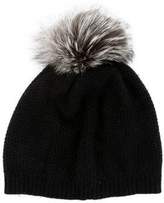 Thumbnail for your product : Portolano Fur-Trimmed Knit Beanie