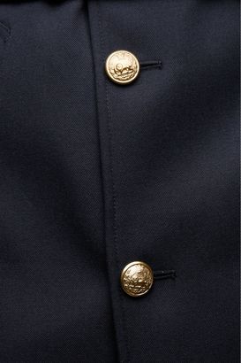 Dolce & Gabbana Wool Trench Coat