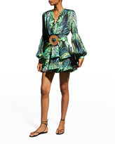 Thumbnail for your product : Bronx and Banco Jungle Tiered Ruffle Mini Dress