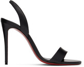 Thumbnail for your product : Christian Louboutin Black Marilyn 100 Heeled Sandals