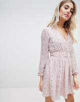 Thumbnail for your product : Missguided Floral Chiffon Dress