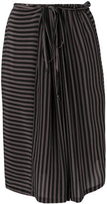 Humanoid striped skirt