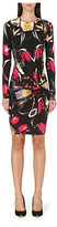 Thumbnail for your product : Ted Baker Pleated petal print dress