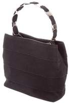 Thumbnail for your product : Ferragamo Leather-Trimmed Mini Satchel