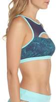 Thumbnail for your product : Zella Keyhole Swim Top