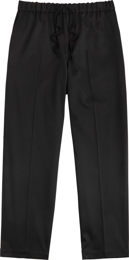 Maison Margiela Tapered-leg Woven Trousers