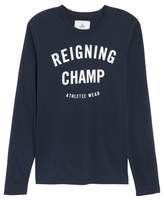 Thumbnail for your product : Reigning Champ Gym Logo Long Sleeve T-Shirt