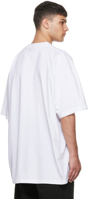 Vetements White 'Hello Boys' T- Shirt