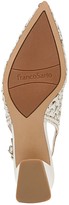 Thumbnail for your product : Franco Sarto Woven Leather Block-Heel Slingbacks - Ray