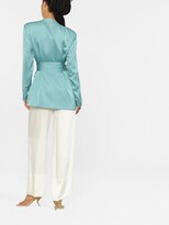 Thumbnail for your product : Twin-Set Tied-Waist Single-Breasted Blazer