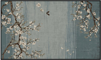 Wildon Home Machine Washable Gray Area Rug