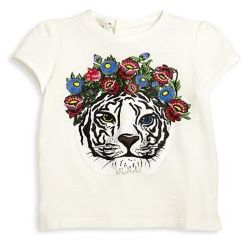 Gucci Baby's Tiger-Print Tee
