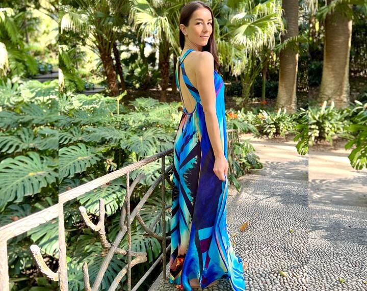 Etsy Open Back Dress Plus