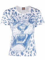 Thumbnail for your product : Walter Van Beirendonck Pre-Owned 1990s leopard print T-shirt