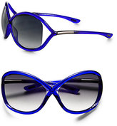 Thumbnail for your product : Tom Ford Eyewear Whitney 64MM Oversized Round Crossover Sunglasses